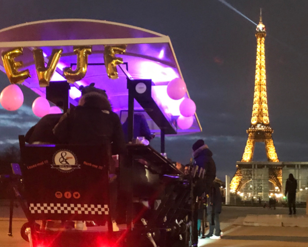 Paris beer bike